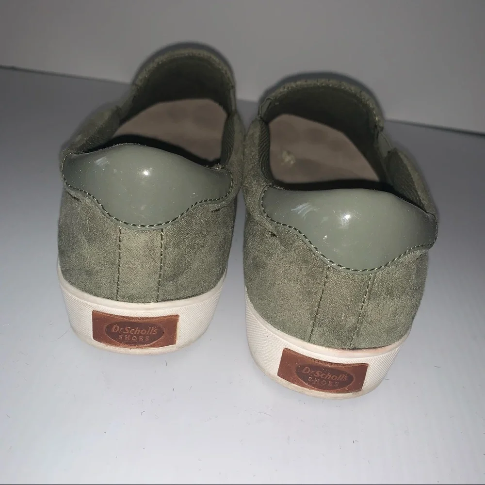 Dr. Scholl’s Nova olive green slip on sneakers